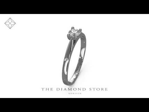 UT27 - Certified Grace Diamond Engagement Ring