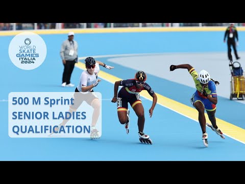 500 M Sprint Qualification Senior Ladies | WSG2024 - Italy