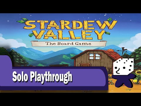 Stardew Valley The Board Game - Solo Playthrough