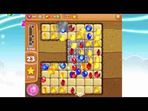 Diamond Digger Saga Level 7 Gameplay