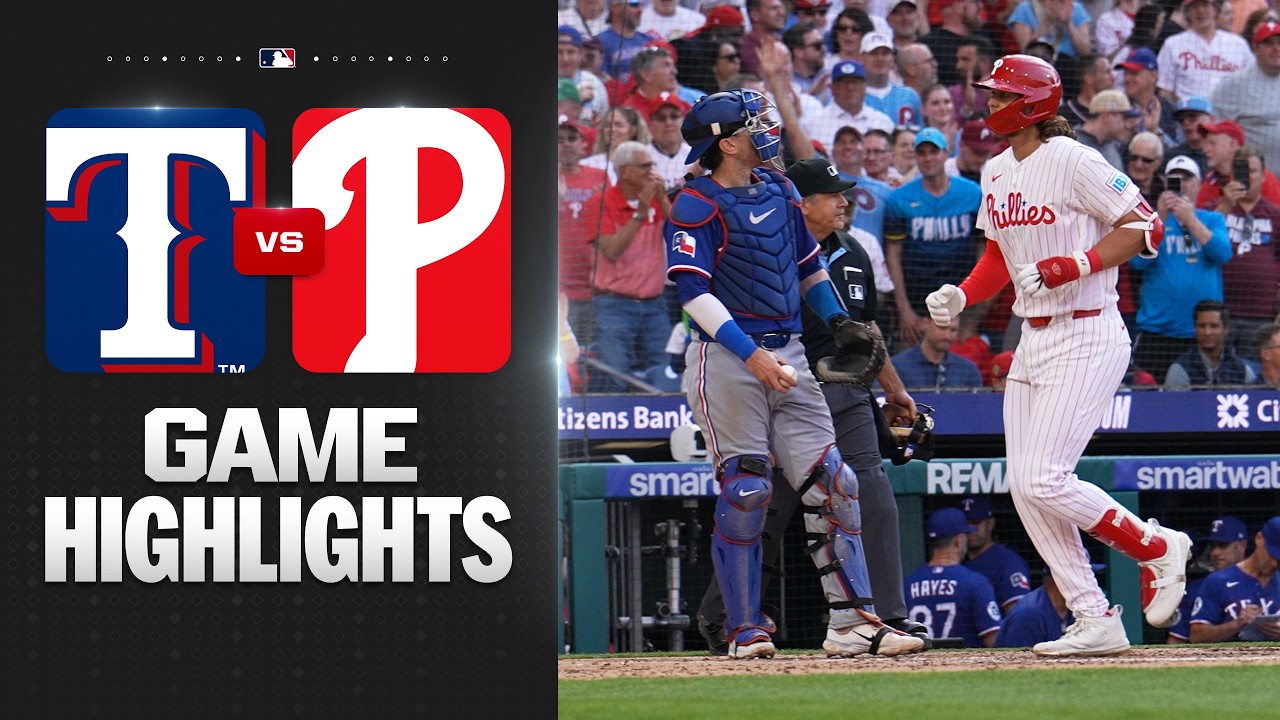 3월27일 텍사스 필라델피아 MLB 하이라이트