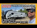 Travel Trailer With Washer And Dryer And Bunkhouse