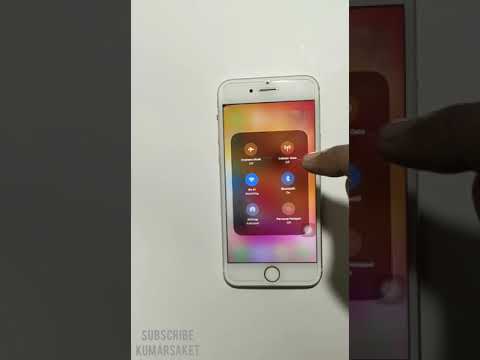 How to turn on Airdrop on iPhone #shorts