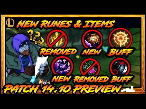 Riot is REMOVING & ADDING New Runes & Items - (Patch 14.10 Preview) - The Graveyard Shift #5