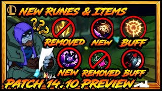 Riot is REMOVING & ADDING New Runes & Items - (Patch 14.10 Preview) - The Graveyard Shift #5
