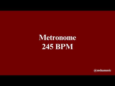 Metronome 245 BPM