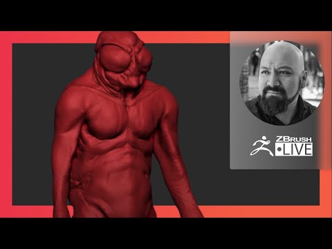 Creating on the Fly with ZBrush! Alien Designs! - Miguel Guerrero - ZBrushCoreMini