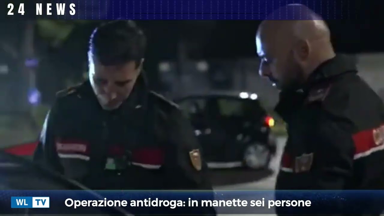 Operazione antidroga: in manette sei persone