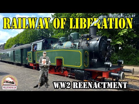WW2 Reenactment event Railway of Liberation @ Miljoenenlijn Simpelveld (ZLSM) 2025