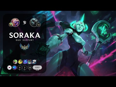 Soraka Support vs Senna - KR Challenger Patch 13.22