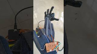 🤖Control a Robotic Arm with Hand Gestures! | ARDUINO FLEX SENSOR GLOVES | Malayalam Tech #arduino