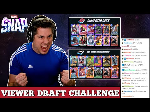 Viewers drafted UNWINNABLE DECKS but I couldn't stop winning with them