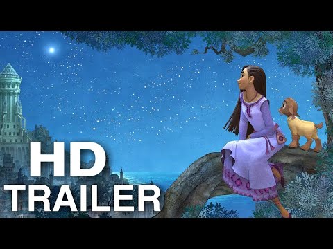 WISH   Disney   Trailer 2 , Ariana DeBose, Chris Pine, Alan Tudyk,  2023
