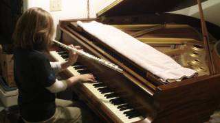 Rachel Flowers - Piano Concerto No. 1 by Keith Emerson - piano & flute