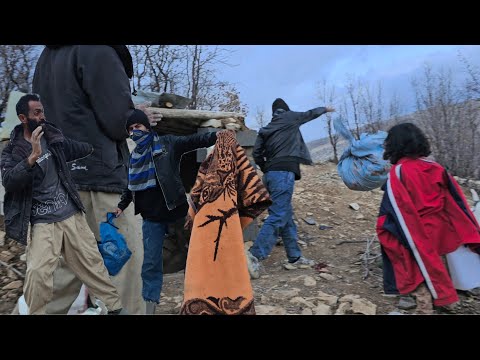 A terrible night in the hut!The crazy owner threw Mustafa out!