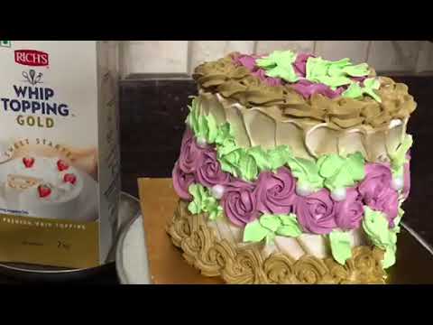 Dress The Cake, a Virtual Competition.Aarohee Nagecha from Ahmedabad #indianculinaryforum #richIndia