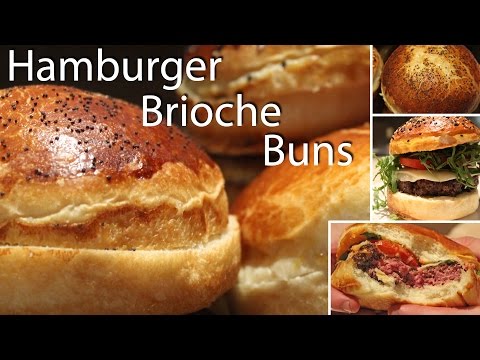 Hamburger Brioche Bun Recipe