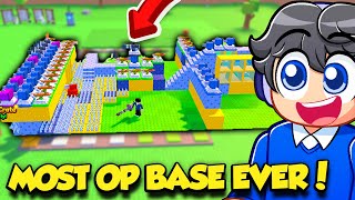 I Built THE MOST OP BASE EVER In Roblox Build Ur BASE!