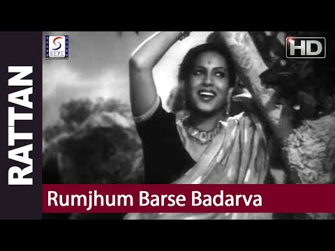 Rumjhum Barse Badarva - Zohrabai - Rattan - Swaran Lata, Karan Dewan