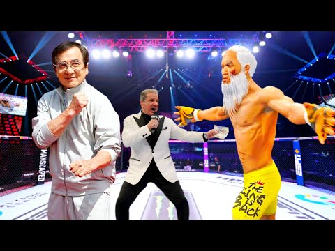 Old Bruce Lee vs. Jakie Chan - EA Sports UFC 5