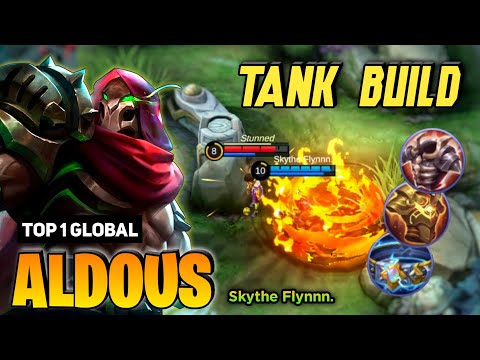 EXP LANE! Aldous Best Build 2023 [ Aldous Top 1 Global Gameplay ] Mobile Legends