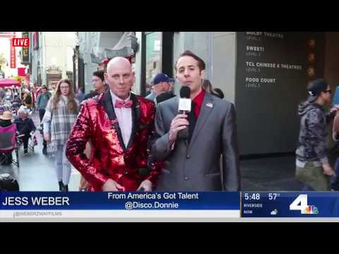 Americas Got Talent Star Disco Donnie   AMAZING TALENT