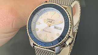 5KX Light Blue Yacht-Master Mod! [Seiko SRPE77K1] @SeikoModsDubai