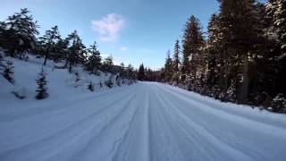 preview picture of video 'Can-Am 650 XT Max in the snow near Calder, Idaho'