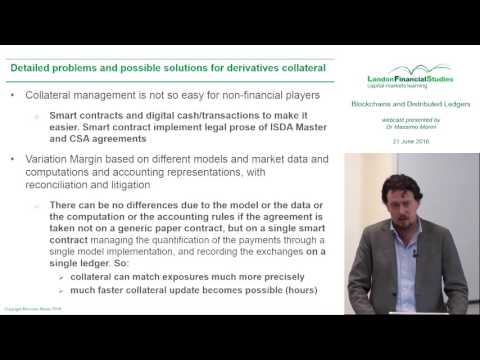 LFS Webcast series - Blockchains and Distributed Ledgers