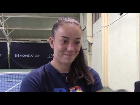 Tereza Valentová po prohře v semifinále | Agel Říčany Open 2023