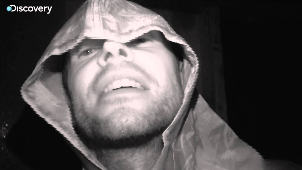 Alone in the Wild - Jason helpless in the rain