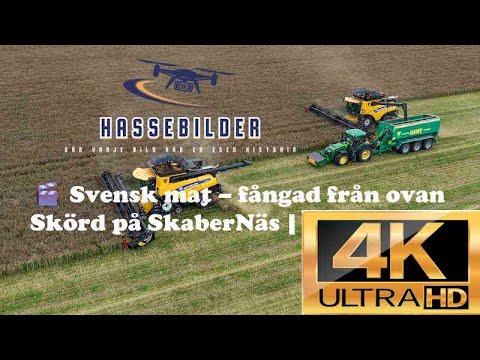 📖Skörd på SkaberNäs i 4K  | Svensk mat – fångad från ovan