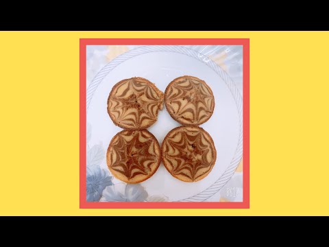 Mini marble cake||Marble cake||5 min mini marble cake||Marble cake without oven and beater||Sheznika