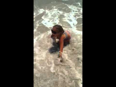 Audrina at the Beach August 2015 (6yrs old)