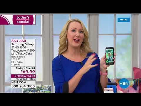 HSN | Electronic Connection Celebration featuring Samsung Tracfone 07.26.2019 - 04 AM