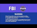 MPAA Rating Card FBI Warning Columbia Pictures 2000s 1965