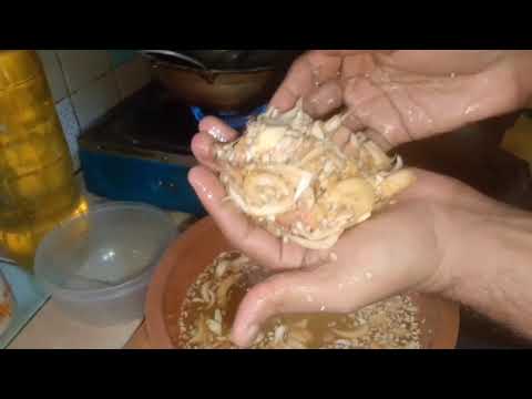 Banana flower and Dry Fish Recipe #shorts