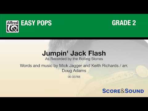 Jumpin' Jack Flash, arr. Doug Adams – Score & Sound