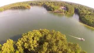preview picture of video 'Tim's Ford Lake DJI F550 Flying 100% FPV (First Person Video)'