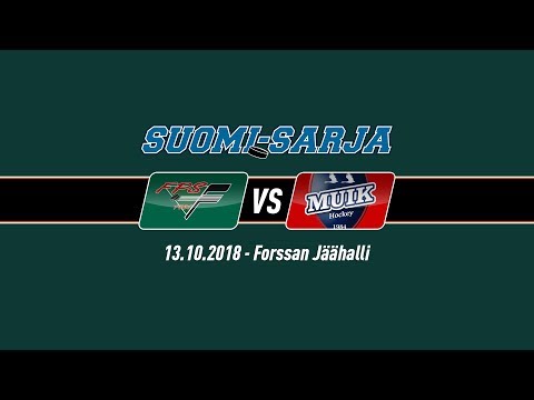 SUOMI-SARJA 2018-2019: 13.10.2018 FPS - MuIK Hockey 4-2