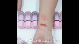 Hexagonal Pink Tube Organic Cushion Liquid Blusher