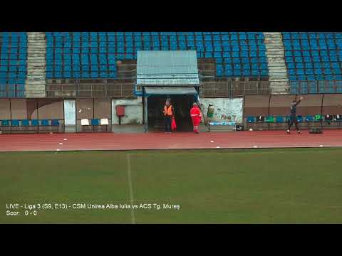LIVE - Liga 3 (S9, E13) - CSM Unirea Alba Iulia vs Viitorul Cluj - Repriza 1