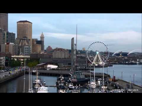 Seattle Time Lapse from Pier 66 Viewpoint