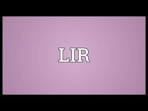 LIR Meaning