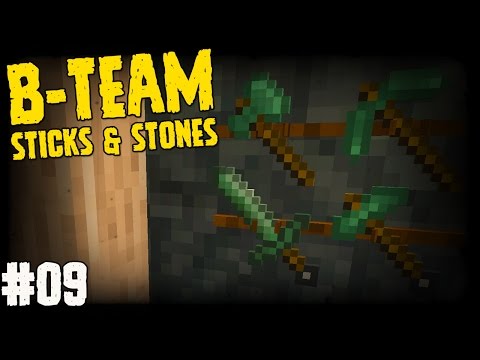 B-Team Sticks & Stones Ep09 - "My Own PRIVATE Tools!!!" (TerraFirmaCraft HQM modpack)