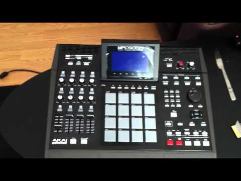 MPC 5000 1 TB Hard drive Install part 1 Introduction