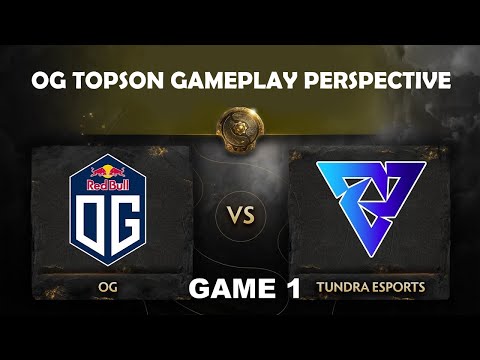 OG Topson Razor Gameplay Perspective vs Tundra TI Qualifiers