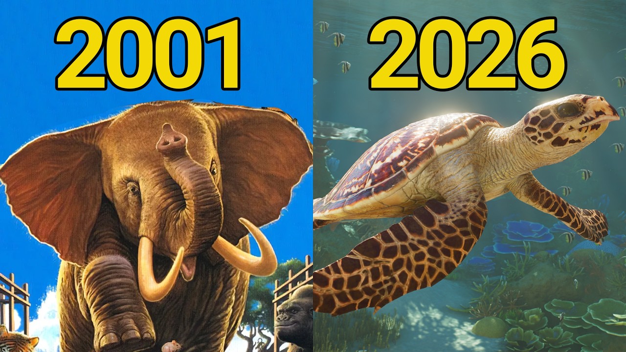Evolution of Zoo Simulator Games (2001-2026)