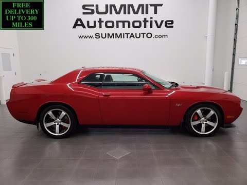 2012 DODGE CHALLENGER SRT8 392 6 SPEED NAV IN REDLINE 3 COAT PEARL WALK AROUND REVIEW 12173Z SOLD!