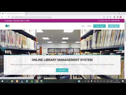 Online Library Management Project || JSP MYSQL Eclipse || Java JSP Project